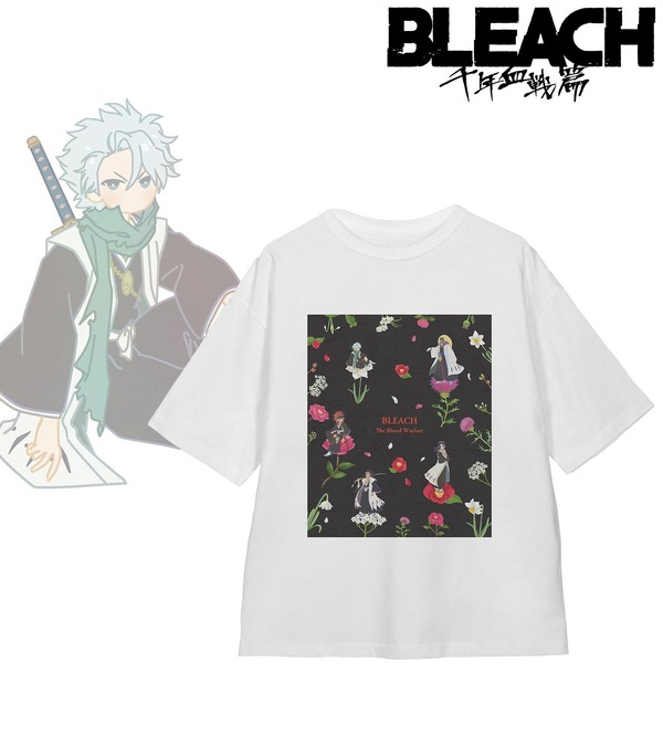 BLEACH」黒崎一護、井上織姫、日番谷冬獅郎らボタニカルデザインで登場