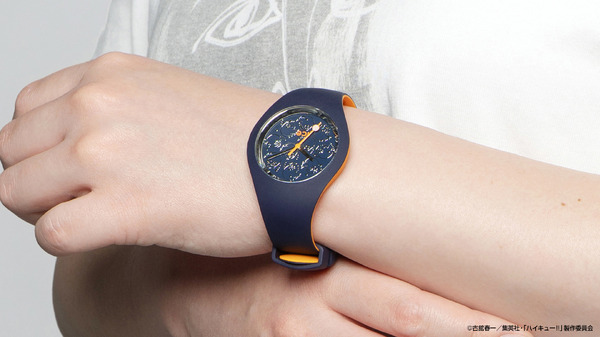 ハイキュー!!」日向＆影山の烏野高校をモチーフにしたコラボウォッチ