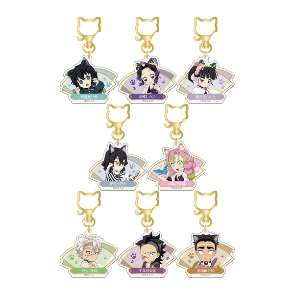 全種 鬼滅の刃 ナンジャタウン 特別任務 ミニゲーム アクリルキーホルダー 煉獄 鬼滅の刃」ナンジャタウンコラボ6回目！ フードには煉獄＆蜜璃の