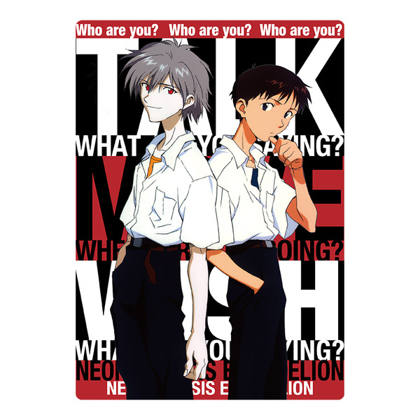 エヴァンゲリオン SkippOn コラボ 缶バッチ セット アスカ