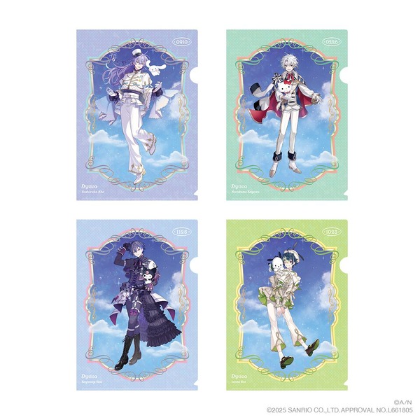 Dytica」星導ショウ、叢雲カゲツ、小柳ロウ、伊波ライとサンリオキャラ