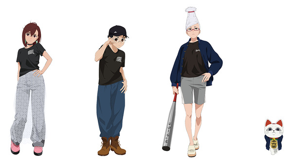 ダンダダン」モモやオカルンたちを描き下ろしでデザイン！「MANGART