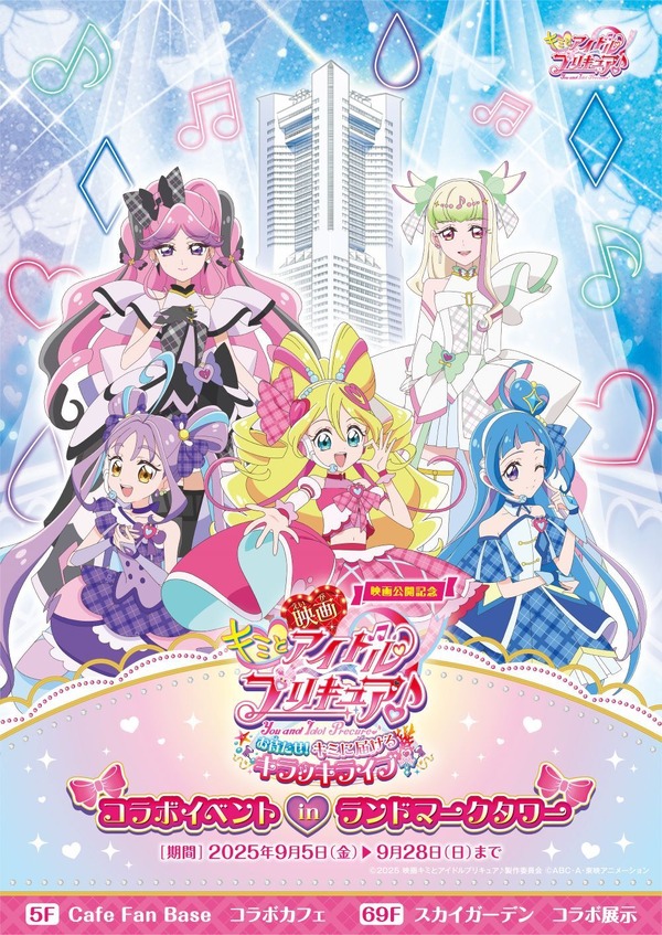 キミプリ アイドル&ウインク 映画キミプリ」キュアアイドル、キュアウインクたちがパフェやパン