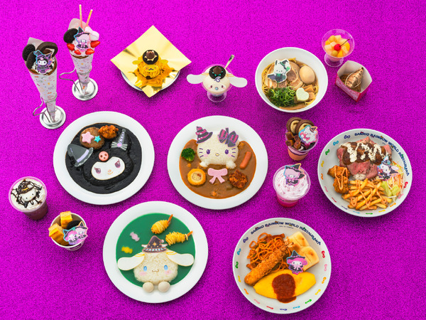 キティやクロミが魔法使いに♪ SNS映え間違いなしの限定メニューも