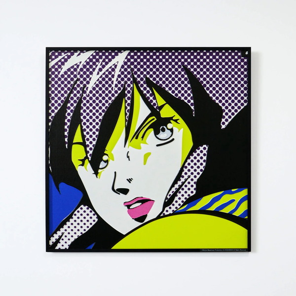 ナルコレプシー　攻殻機動隊　複製原画　現代アート ナルコレプシーさんの複製原画＝アニメ「攻殻機動隊 S.A.C.