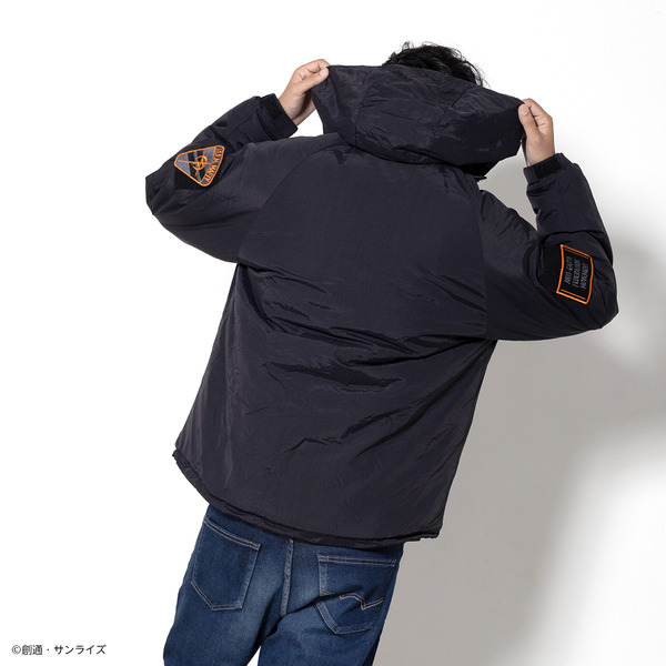 機動戦士ガンダム 閃光のハサウェイ マフティー　マウンテンパーカー 機動戦士ガンダム 閃光のハサウェイ マフティー マウンテン