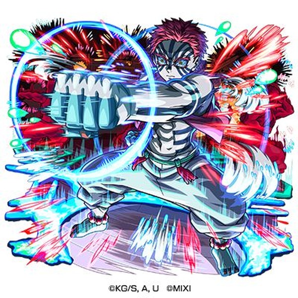 鬼滅の刃」猗窩座（CV石田彰）、獪岳（CV細谷佳正）も登場！「モンスト