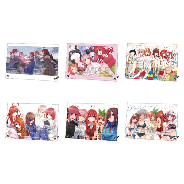 五等分の花嫁」春場ねぎの描いた新作グッズ登場！ 一花、二乃、三玖