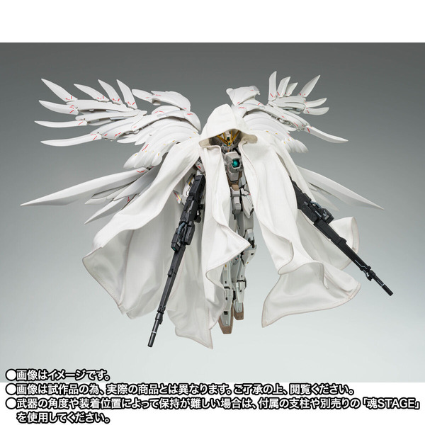 GUNDAM FIX FIGURATION ウイングガンダムゼロ マント ウイングガンダムゼロ クロークドカスタム」フィギュア化！マントを