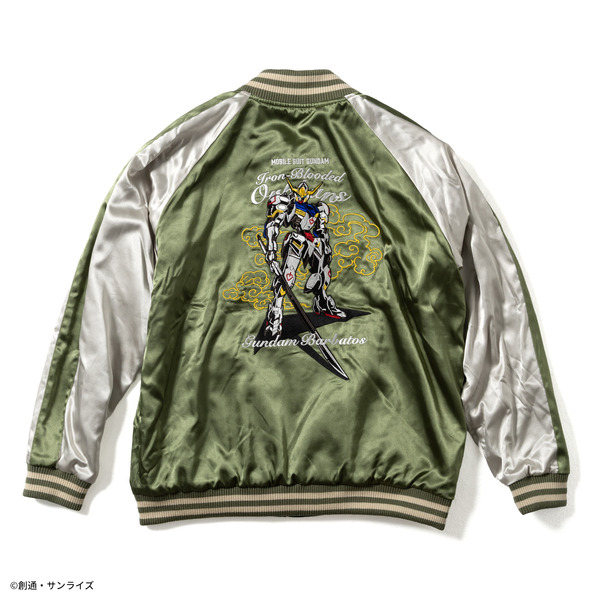 ガンダム 鉄血のオルフェンズ」ガンダム・バルバトスを大胆に刺繍