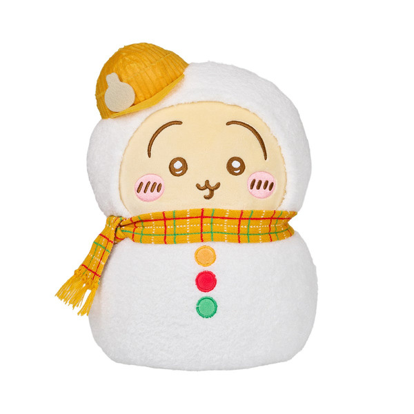 ちいかわ」がゆきだるまになっちゃった…ってコト!? “あのこ”のフワフワ