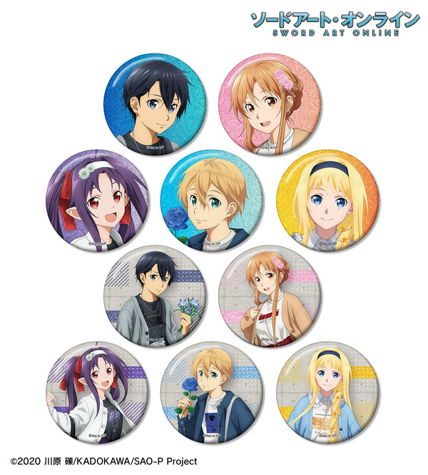 SAO」キリト、アスナ、ユウキたちとカジュアル私服でお出かけ