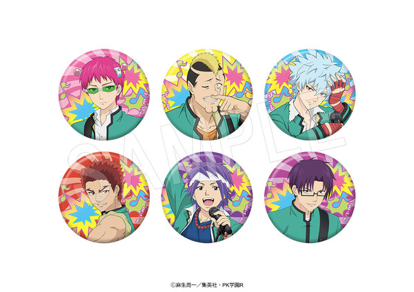 斉木楠雄のΨ難 JW限定缶バッジ 斉木楠雄のΨ難」斉木はベース！ 燃堂はキーボード！ バンドをテーマに