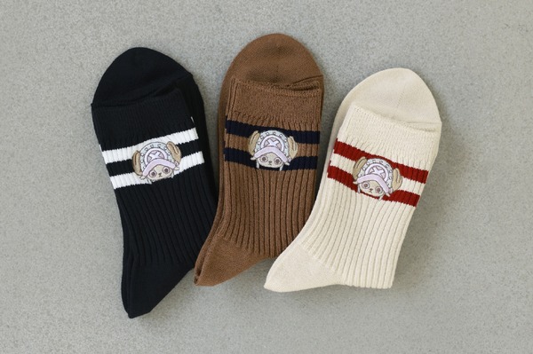 CHOCOCHIP COOKIE ワンピース カチューシャ靴下セット 売り切れ前にゲットしたい♪「ワンピース」チョッパーの刺繍入り