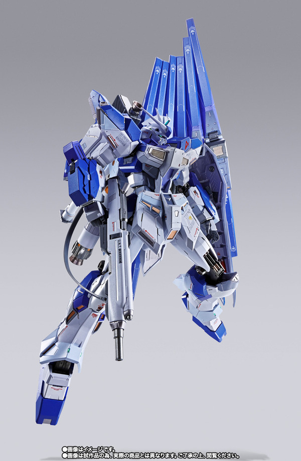 バンダイL BUILD HI-v ガンダム Hi-vガンダムがMETALROBOTより立体化！ 青を基調とした彩色が惚れ惚れ