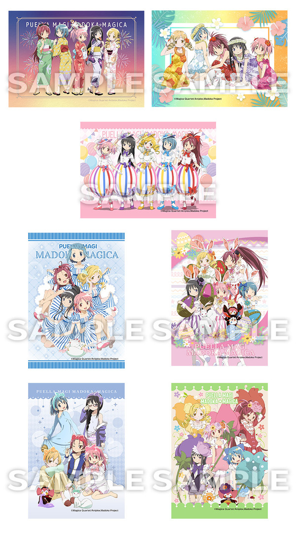 まど☆マギ」鹿目まどか、暁美ほむら、巴マミたちがローソンに集結