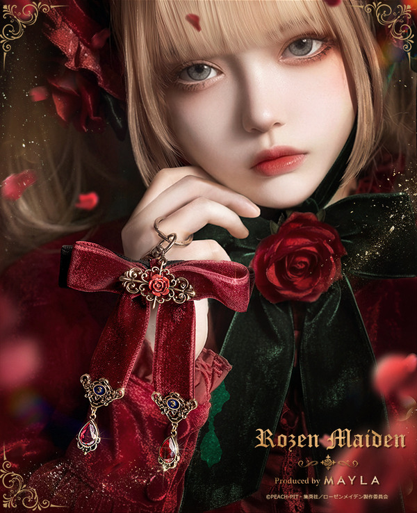 ローゼンメイデン」水銀燈、真紅、雪華綺晶をラグジュアリーに表現