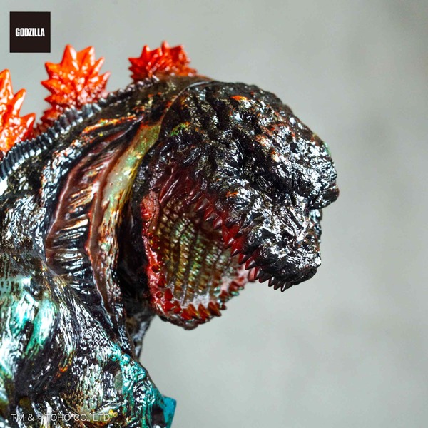 ものすごい迫力…!! ゴジラやヘドラのアートソフビ6作品が登場