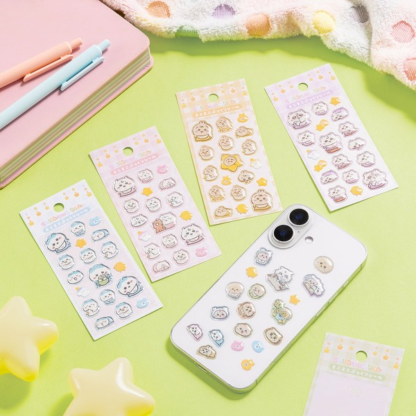 ちいかわ」ハチワレたちの赤ちゃん姿がバブかわ～☆ ぷっくりシールや