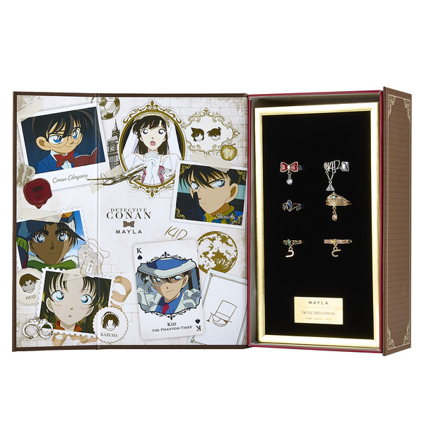 名探偵コナン」新一＆蘭、平次＆和葉をリングで…♪ 怪盗キッドの“1412