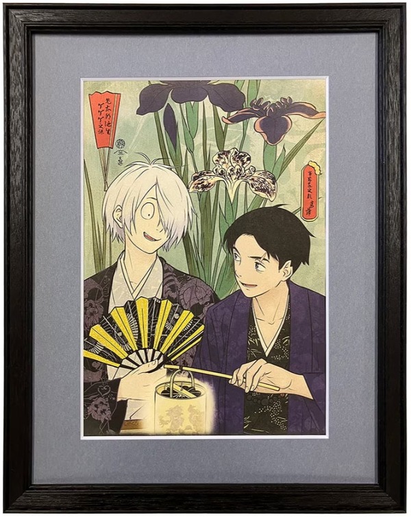 艶やかな姿のねこ娘が美しい…♪ 「ゲゲゲの鬼太郎」新作浮世絵が登場