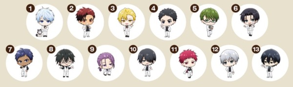 黒子や黄瀬らが白スーツでお出迎え♪ 「黒子のバスケ」 新規描き下ろし