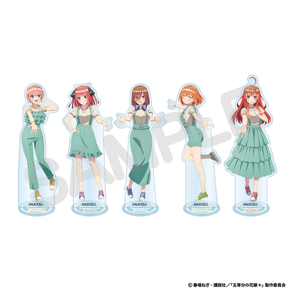 五等分の花嫁」三玖、四葉ら中野家の五つ子がタピオカドリンクのBull