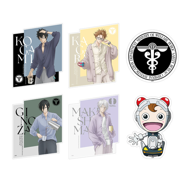 PSYCHO-PASS」狡噛、宜野座、槙島、縢のラフな格好がメロい～♪ 狡噛の