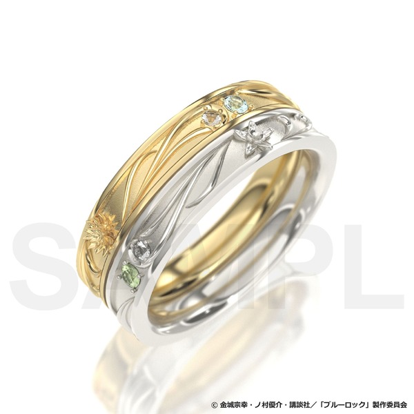 ブルーロック」潔、凪ら7人が指輪に…♪ 誕生花モチーフの大人上品