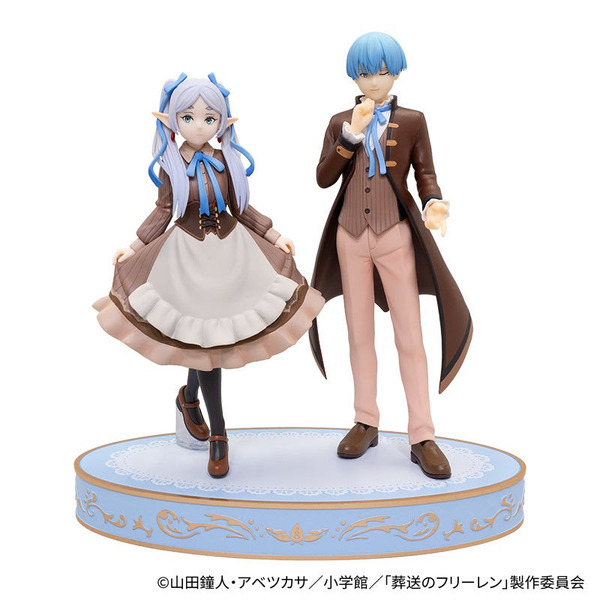 葬送のフリーレン フリーレン＆ヒンメルペアフィギュア 勇者ヒンメルならそうした”「葬送のフリーレン」オリジナル衣装の