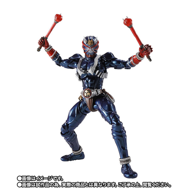 フィギュアーツ真骨彫用　響鬼シリーズ用　音撃棒+炎エフェクトパーツセット 仮面ライダー響鬼 20th Anniversary Ver.」が登場！「音撃棒・烈火」の