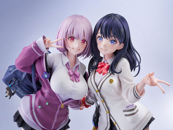 グリッドマンGRIDMAN 冬制服 複製原画 キャラファイングラフ 六花 アカネ 1658238.jpg