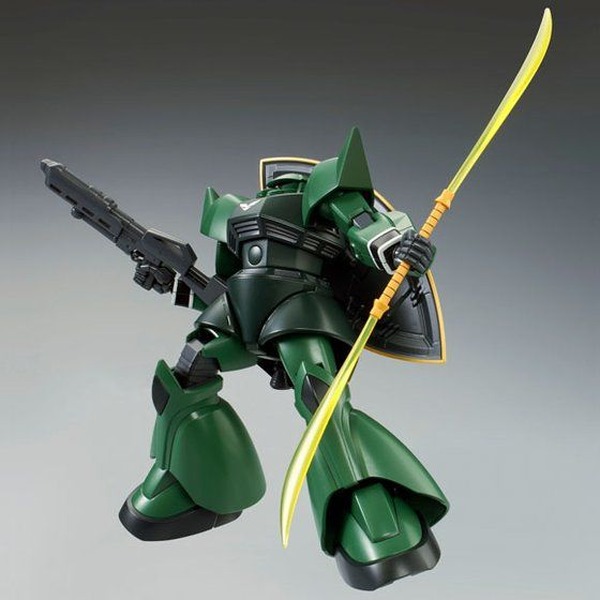 HG 1/144 ゲルググ(ユニコーンVer.)塗装済 完成品 HG 1/144 ゲルググ（ユニコーンVer．）」がプレバンで再販！袖付きMSの