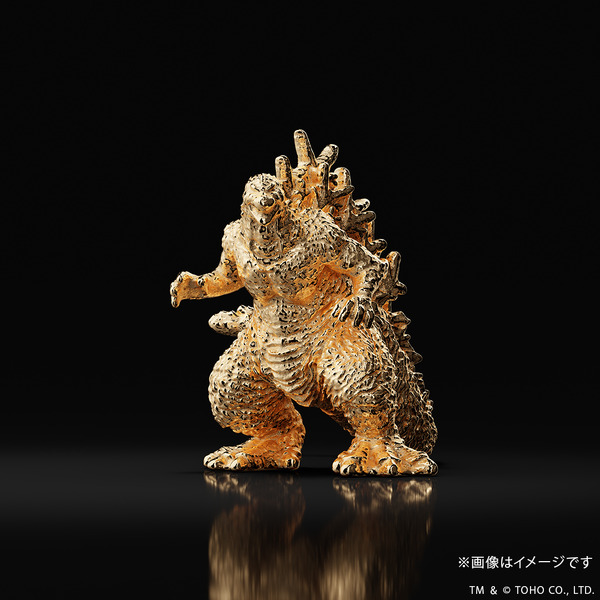 ゴジラ-1.0」金のゴジラは限定100体！全身が金だから存在感抜群のミニ