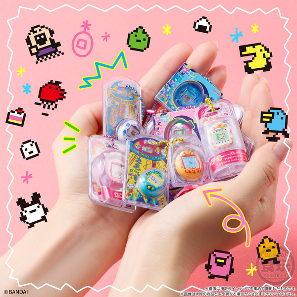 たまごっち」全12種全部集めたい！初代デザインが懐かしい～☆ パケ