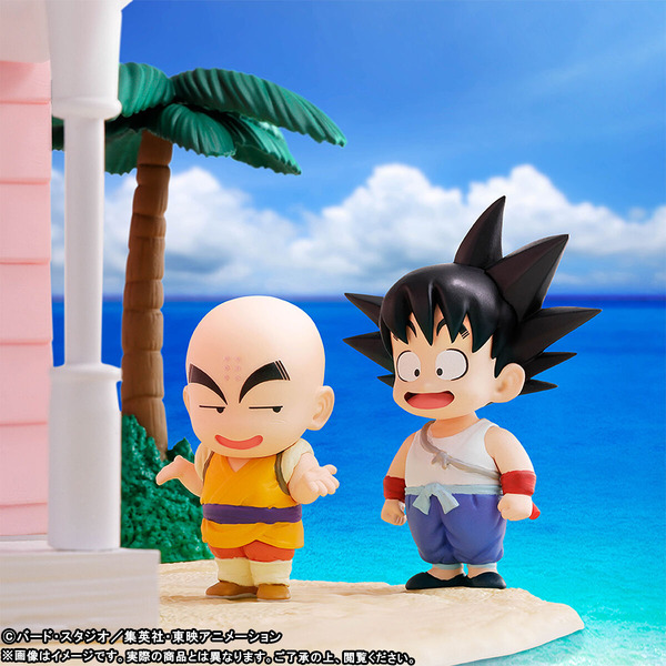 ドラゴンボール」亀仙人の“カメハウス”がフィギャアで爆誕！孫悟空ほか