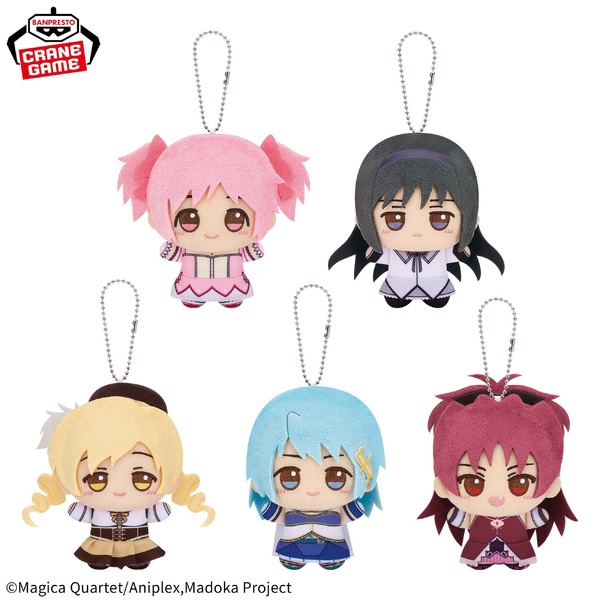 まどマギ」まどか、ほむら、マミらが「ナムコ」に集合☆ 限定“ちび