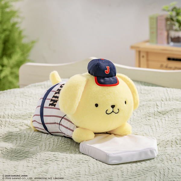 ポムポムプリンがヘッスラ!? 「サンリオ」×侍ジャパンのコラボくじが