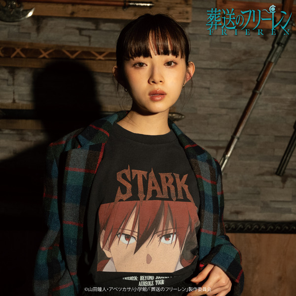 フリーレン、フェルン、シュタルクが古着風アイテムに！「TOKYO