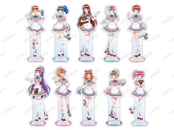 いちごやあおいが店員に変身♪ 「アイカツ！ 10th STORY ～未来への