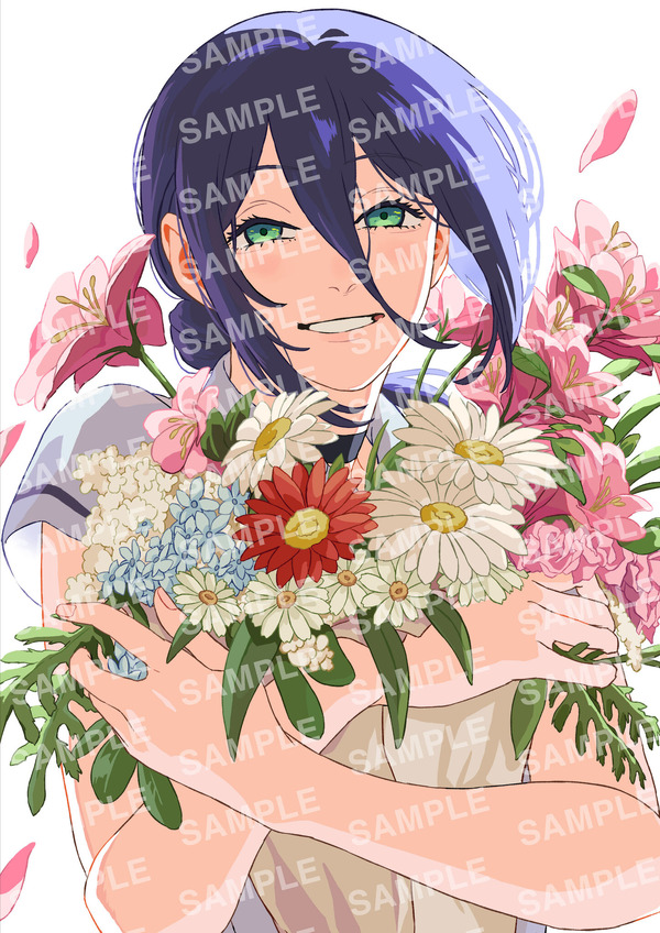 【新品未開封】劇場版チェンソーマン レゼ編ファイナル舞台挨拶限定ビジュアルカード 花束を抱えたレゼが尊い…！ 劇場版「チェンソーマン レゼ篇