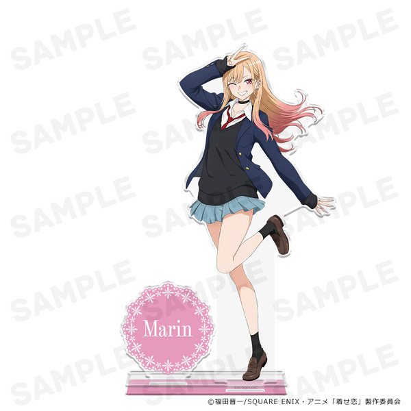 着せ恋」ありさ、麗、ロゼがアクリルスタンドに！ 五条くんの衣装と