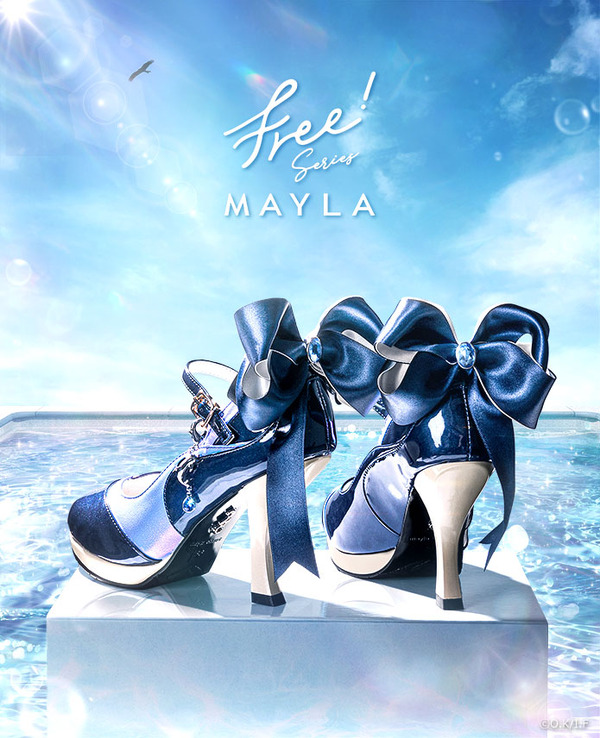 Free!」水中で輝く遙、真琴、凛、渚、怜たちをイメージ！「MAYLA