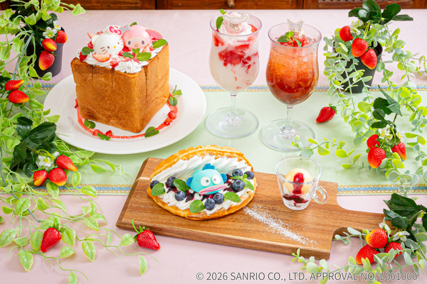 サンリオの春メニューに注目！トゥンワッフル体験