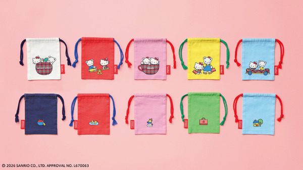 ハローキティ×familiar初のコラボが実現！ コラボアイテムが多数発売