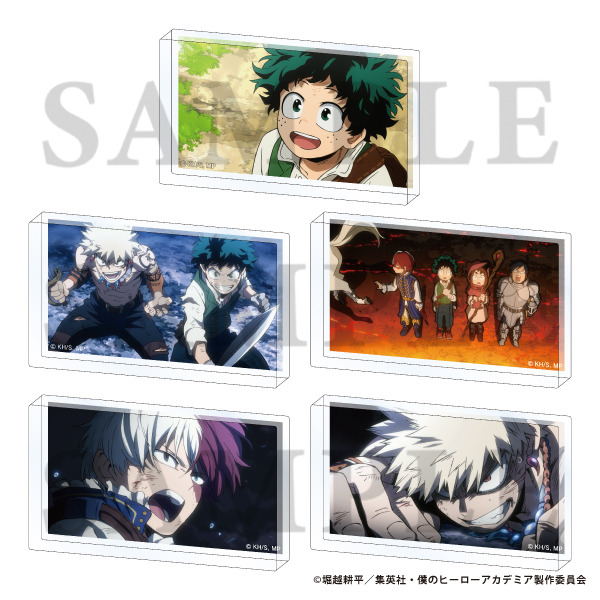 ヒロアカ」印象的なOP・EDのビジュアルが待望のグッズ化！ボンズ公式