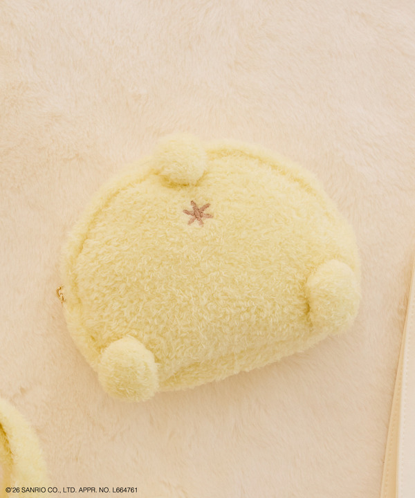 ポムポムプリン」ふわふわトートやおしりポーチにチームプリンが集結