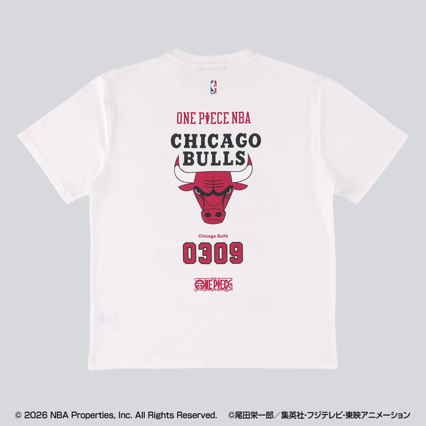 ワンピース」ルフィ、サボ、シャンクスがNBA選手に!? コラボTシャツ