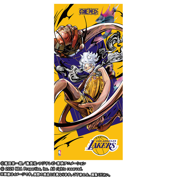 ワンピース」ルフィ、サボ、シャンクスがNBA選手に!? コラボTシャツ