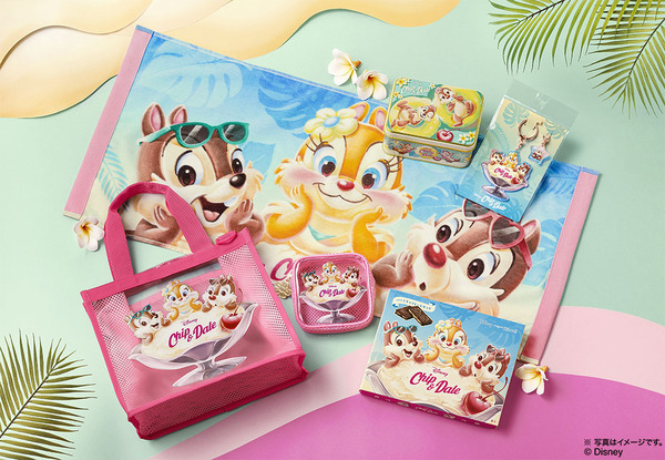 レア！チップとデール デザイン 派通 ペン 日本絶版 夏バカンス気分を先取り♪ チップ＆デール×「東京ばな奈」コラボの新作